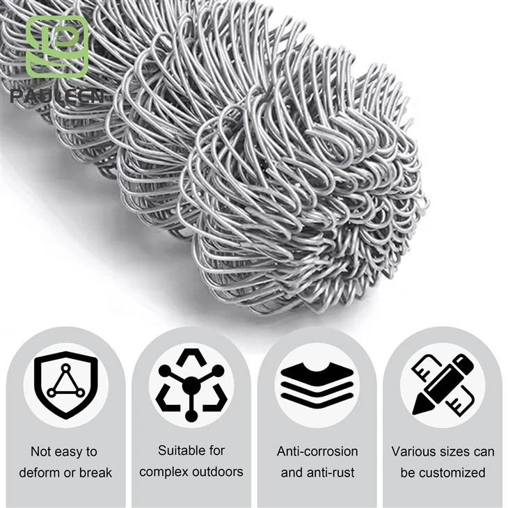 Galvanized Chain Link Wire Fence Wire Mesh factory Galvanized Chain Link Wire Fence Wire Mesh factory